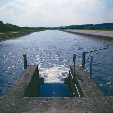 Wassergewinnungsanlage der Gelsenwasser AG bei Echthausen