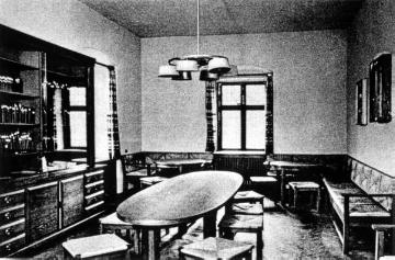 Lesezimmer in der HJ-Gebietsführerschule Langemarck (1936-1945), Schloss Haldem bei Stemwede