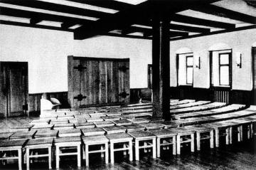 "Weltanschaulicher Schulungsraum" in der HJ-Gebietsführerschule Langemarck (1936-1945), Schloss Haldem bei Stemwede