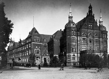 Landeshaus der Provinz Westfalen am Freiherr vom Stein-Platz/Fürstenbergstraße, erbaut 1897-1901, Neorenaissance