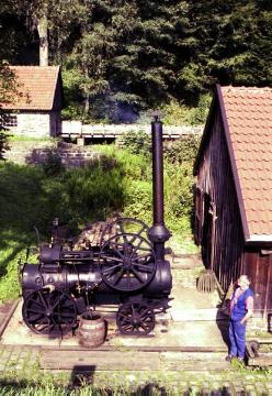 Dampfmaschine im LWL-Freilichtmuseum Hagen - Westfälisches Landesmuseum für Handwerk und Technik