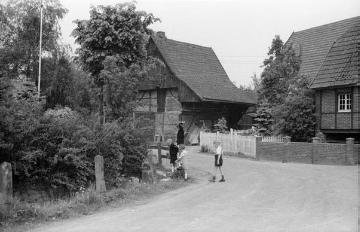 An der Wassermühle in Nottuln (Zumbülte), um 1947