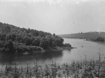 Das Südufer der Kerspetalsperre, 1927.