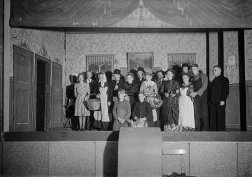 Theateraufführung der Landjugend Harsewinkel, 1949