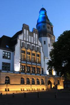 Rathaus Gladbeck, erbaut 1910. Architekt: Otto Müller-Jena, unter Denkmalschutz seit 1984.