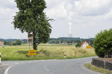 Welver-Borgeln: Feldflur an der Hammer Landstraße im Osten der Gemeinde. Juni 2016.