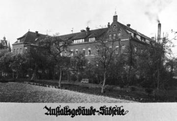 Provinzial-Hebammenanstalt Paderborn, um 1928? Gründung 1873, ab 1953 Landesfrauenklinik des Landschaftsverbandes Westfalen-Lippe.