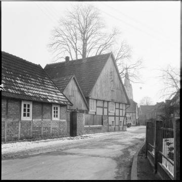 Harsewinkel um 1957: Wohngebäude am Happenort