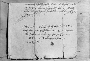 Historisches Schriftdokument [Urkunde?]. Ohne Angaben, vermutlich Bezug zu Herford.