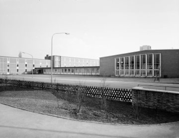 Freiherr-vom-Stein-Gymnasium, Hamm. Undatiert, um 1960. 