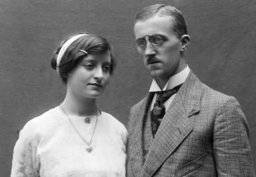 Hermann Reichling und Sophie Stahlhut (1896-1976) im Jahre 1914 (verheiratet ab 1922).
