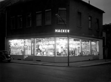 Elektrowaren Karl Hacker, 1961 - Hamm, Hohe Straße 24.