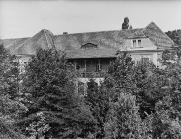 Patientenhaus, Provinzial-Heilanstalt Warstein:  Haus 6a/b, Frauen/Abteilung DE, (später Haus 23). Undatiert.