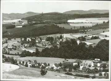 Blick auf Albaum (Gemeinde Kirchhundem), um 1955?