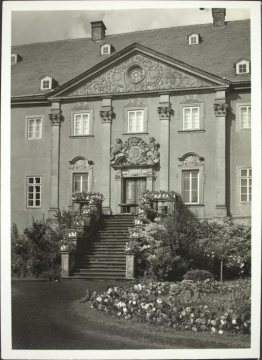 Schloss Alme, Brilon-Alme, Eingangsportal, undatiert