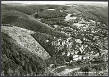 Blick vom Wixberg auf Altena