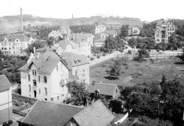 Herdecke 1912 - Stadtansicht vom Turm der katholischen Kirche