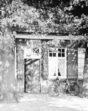 Haustür mit Oberlicht, Gronau, 1939-1945.