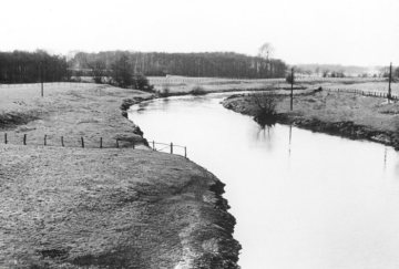 Naturbelassener Flusslauf der Lippe bei Datteln, 1939-1945.