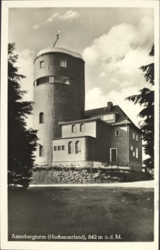 Der Astenturm bei Winterberg, undatiert (um 1940?)