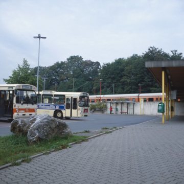 Park & Ride-Verkehr: Bus- und S-Bahnhof an der Rheinischen Straße in Gevelsberg