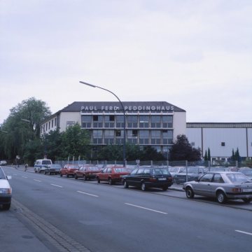 Maschinen- und Schraubstockfabrik P.F. Peddinghaus an der Haßlinghauser Straße