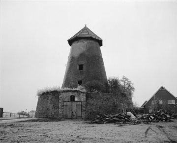 Hopsten: Die alte Windmühle im Jahr 1987