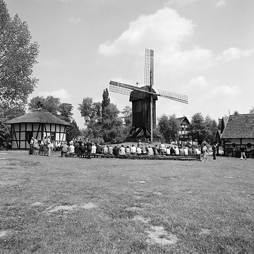 Roßmühle und Bockwindmühle: Besucherführung im Freilichtmuseum Mühlenhof