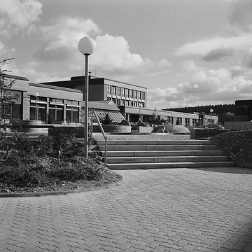LWL-Klinik Hemer, auch Hans-Prinzhorn-Klinik (HPK), Klinik für Psychiatrie, Psychotherapie und Psychosomatik in Hemer-Frönsberg. VW687 III 06 10/1978