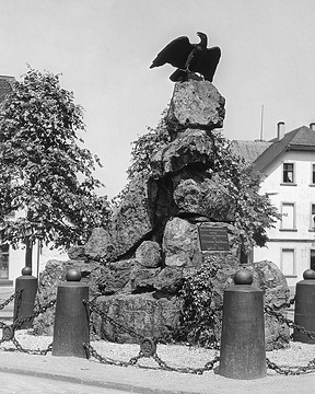 Kriegerdenkmal von 1813, Aufnahme um 1930?