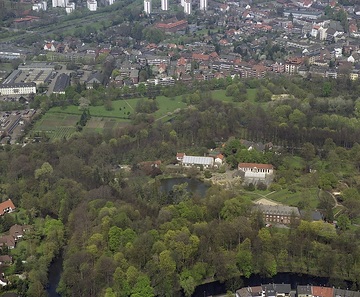 Münster, Schloss: Schlossgarten, Botanischer Garten der Universität,  Schlosspark