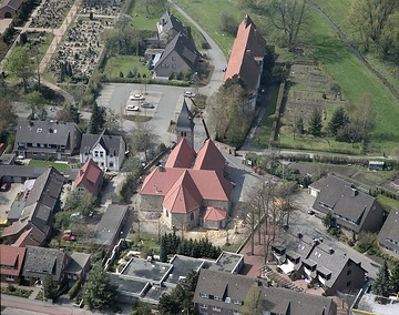 Münster, Kinderhaus: Paula-Wilken-Stiege, St. Josef-Kirche, Lepramuseum Münster-Kinderhaus, Friedhof