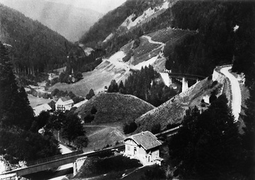 Das Höllental im südlichen Schwarzwald, um 1930?