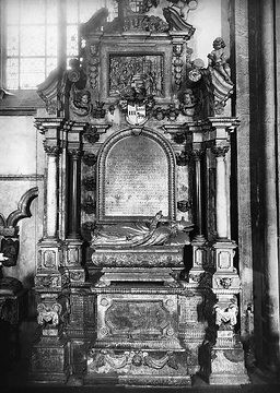 St. Liborius-Dom: Epitaph des Fürstbischofs Dietrich Adolf von der Recke, errichtet 1668