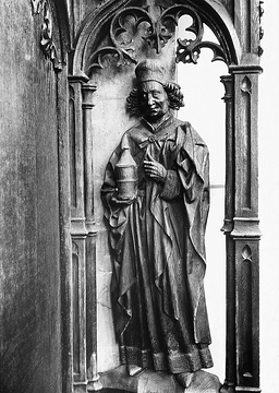 Statue des St. Pantaleon in der Reinoldi-Kirche