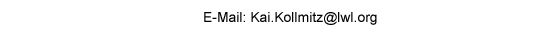 E-Mail-Adresse von Kai Kollmitz als Grafik E-Mail-Adresse von Kai Kollmitz als Grafik