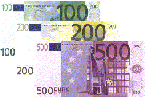 Verschiedene Euro-Scheine Verschiedene Euro-Scheine