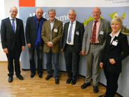 Gruppenbild: Die Vortragenden des 28. Expertengespräches Gruppenbild: Die Vortragenden des 28. Expertengespräches