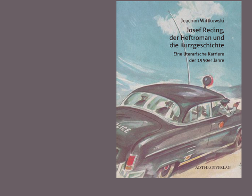 Buchcover "Josef Reding, der Heftroman und die Kurzgeschichte."