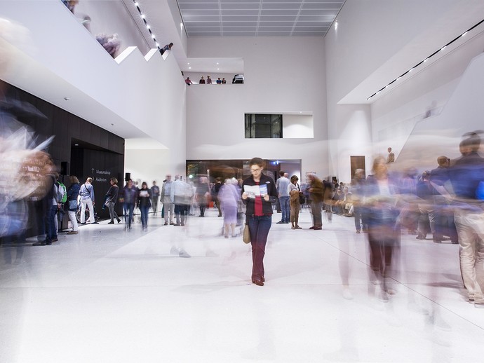 Ansicht des Museumsfoyers Ansicht des Museumsfoyers