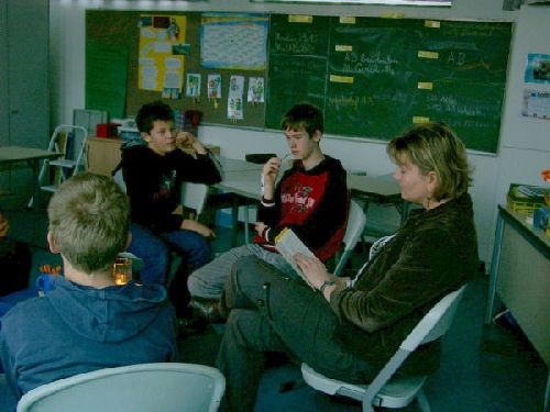Heute liest mal die Lehrerin vor!