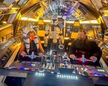 Beim Aktionstag "May the Force" dreht sich im LWL-Museum für Naturkunde alles um Star Wars, Science Fiction und menschlichen Vorstellungen vom Weltall.<br>Foto: Cantina Base 7-17 e.V.