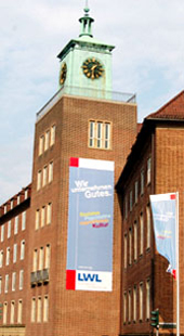 Das Foto zeigt das Landeshaus in Münster. Das Foto zeigt das Landeshaus in Münster.