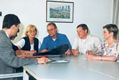 Personen im Gespräch