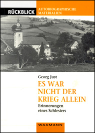 Buchumschlag: Es war nicht der Krieg allein