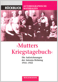 Buchumschlag: Mutters Kriegstagebuch