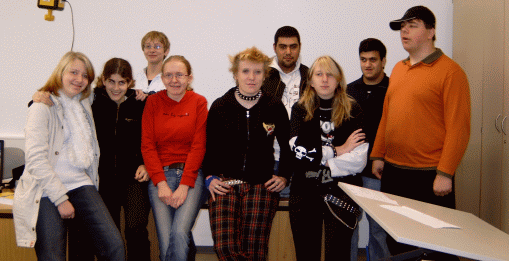 Gruppenbild der Schulf�hrungsgruppe