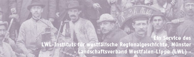 Bergleute der Zeche Hannover I-II, Revier VIII, in Bochum-Hordel, 1899 (Ausschnitt) / Foto: Bochum, Montanhistorisches Dokumentationszentrum