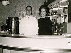 Eiscafé der Familie Peddio, Bochum 1960er Jahre