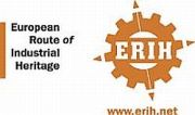 Das Bild zeigt das Logo des Netzwerks European Route of Industrial Heritage (ERIH).